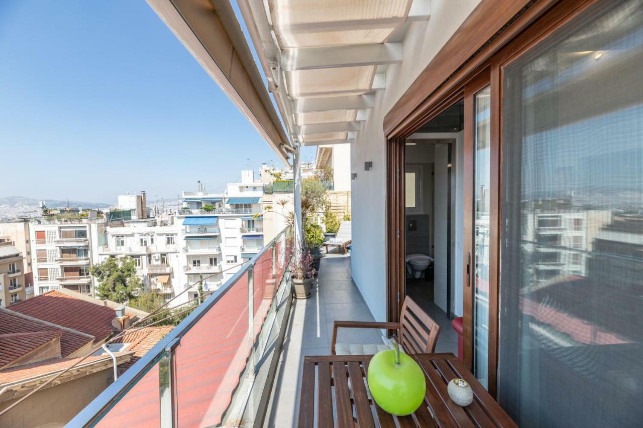 Top Kolonaki Studio+Terrace Stunning Acropolis Views Atina Dış mekan fotoğraf