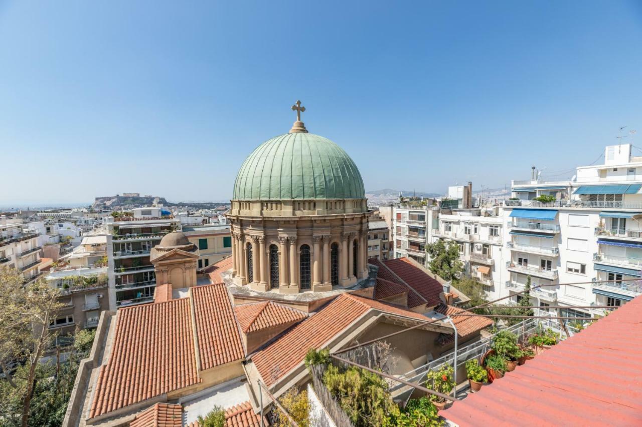 Top Kolonaki Studio+Terrace Stunning Acropolis Views Atina Dış mekan fotoğraf